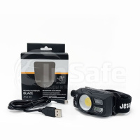 Налобный фонарик с ремешком для крепления на голове, JPLS-20, Jeta Pro